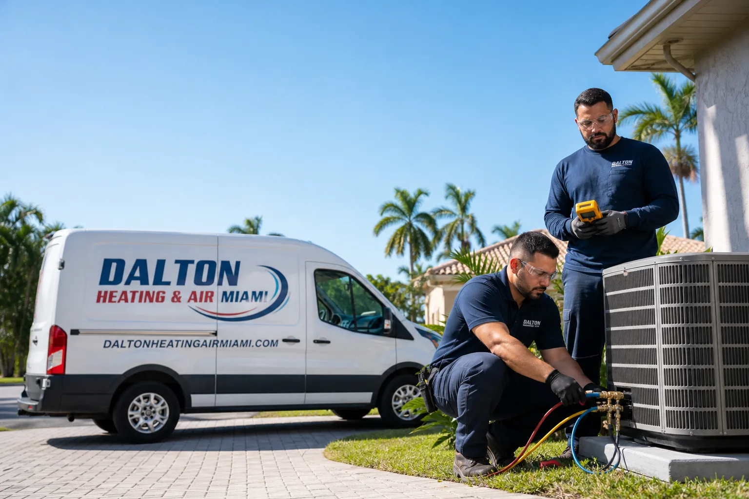 Dalton Heating & Air Miami hvac team